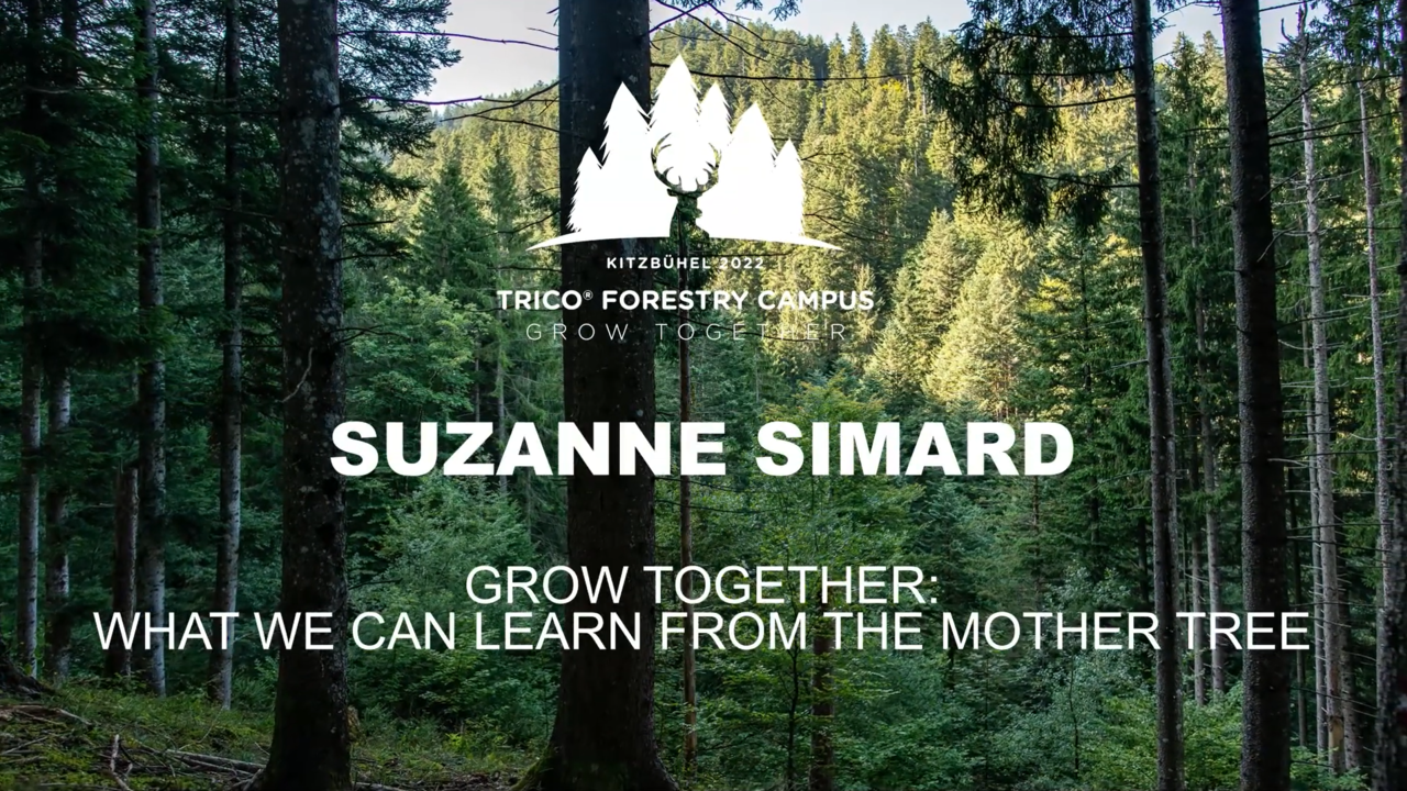 Watch Suzanne Simard's keynote speech